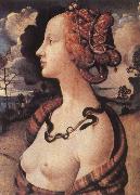 Piero di Cosimo Portrait of Simonetta vespucci painting